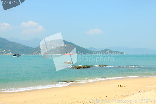 Image of Beach in Cheung Chau, Hong Kong.