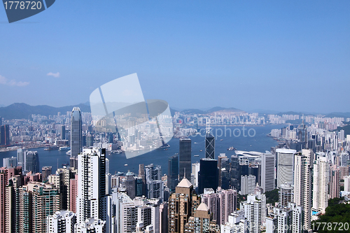 Image of Typical scene of Hong Kong city
