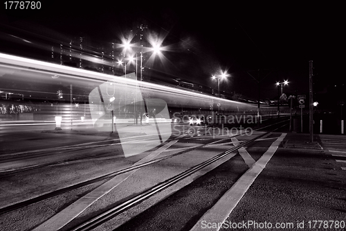 Image of Light rail, a kind of transportation in Hong Kong.