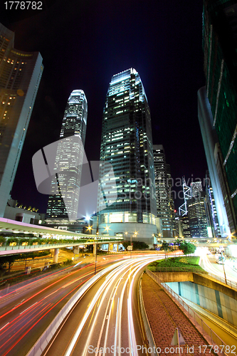 Image of Hong Kong at night