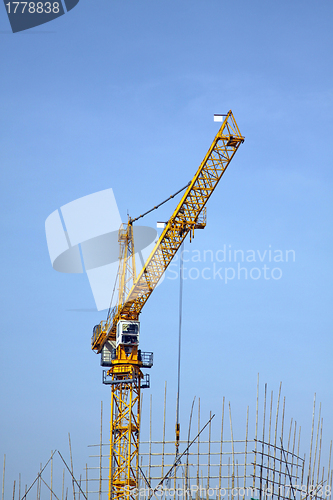 Image of Construction cranes