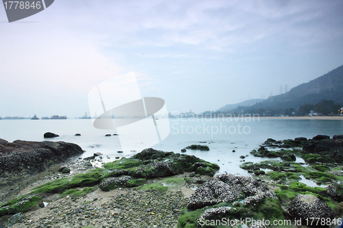 Image of Sunset along the coast