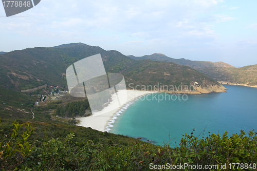 Image of Mountains and seascape in Hong Kong