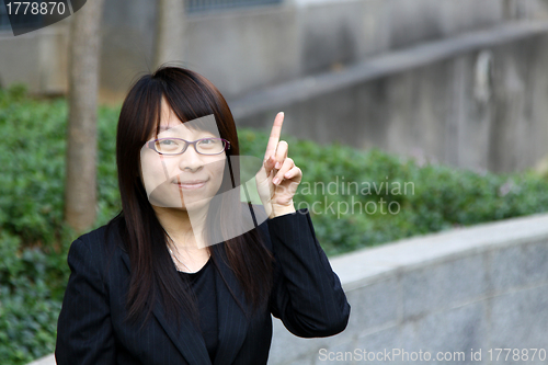 Image of Smart asian businesswoman