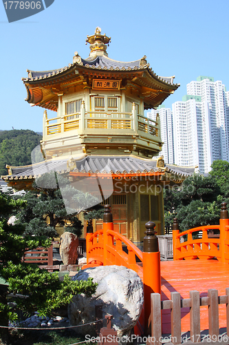 Image of The Pavilion of Absolute Perfection in the Nan Lian Garden 