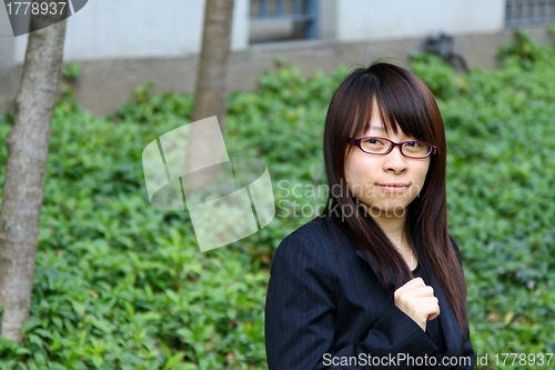 Image of Confident businesswoman