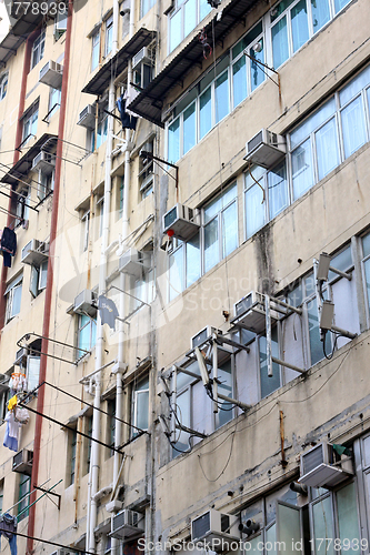 Image of Old apartments in Hong Kong