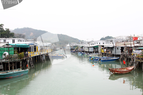 Image of Tai O fishing village in Hong Kong