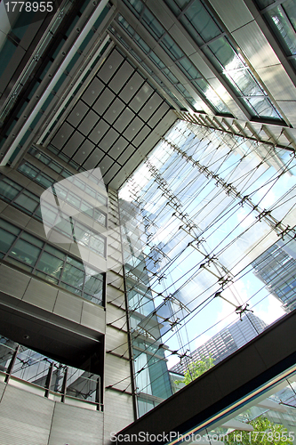 Image of Abstract image of office windows