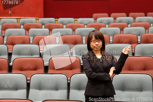 Image of Businesswoman in offices