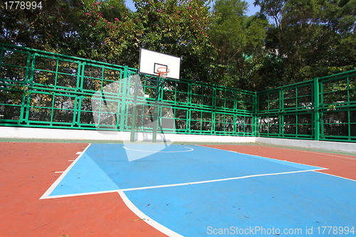 Image of Basketball court