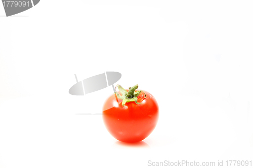 Image of Cherry tomato isolated on white background