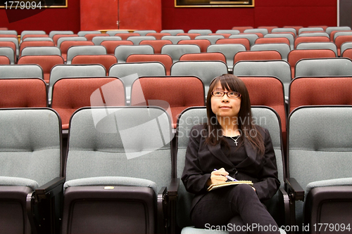 Image of Businesswoman in offices