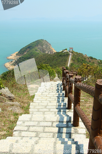 Image of Hiking path in Hong Kong