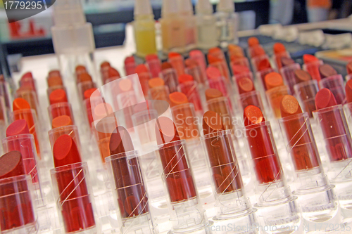 Image of Lipsticks on shelf