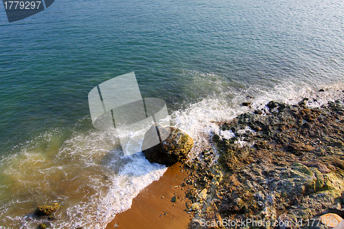 Image of Rocky seashore in Hong Kong