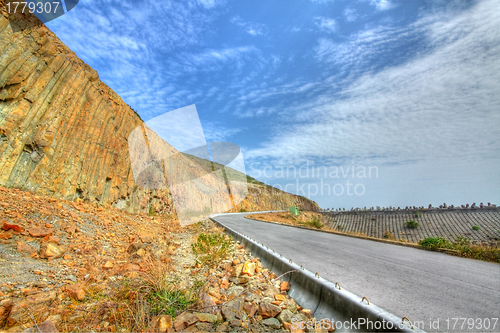 Image of Hong Kong Geo Park - Natural Hexagonal column