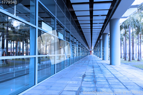 Image of Corridor of a train station