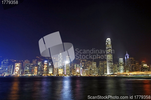 Image of Hong Kong night view 2010
