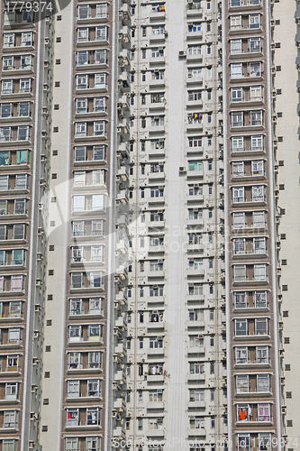 Image of Hong Kong packed housing