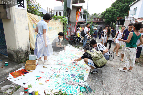 Image of Tsoi Yuen Chuen village in Hong Kong