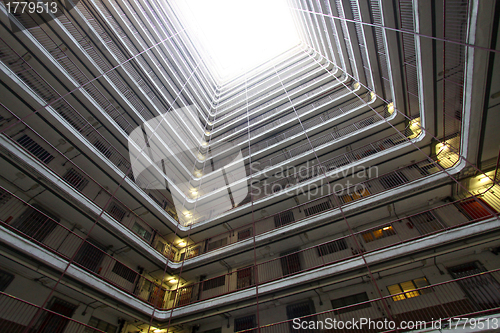 Image of Hong Kong public housing apartments