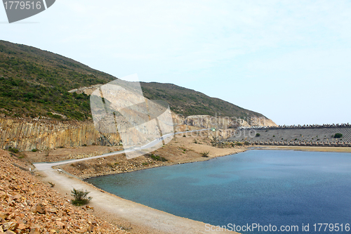 Image of Hong Kong rocky shore and seascape in Geo Park