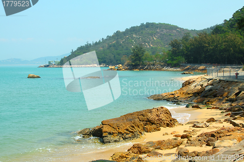 Image of Coastal landscape in Hong Kong