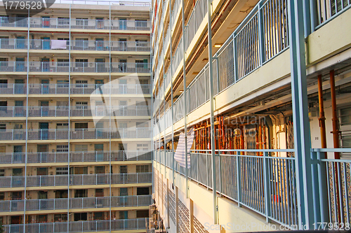 Image of Packed Hong Kong public housing estate