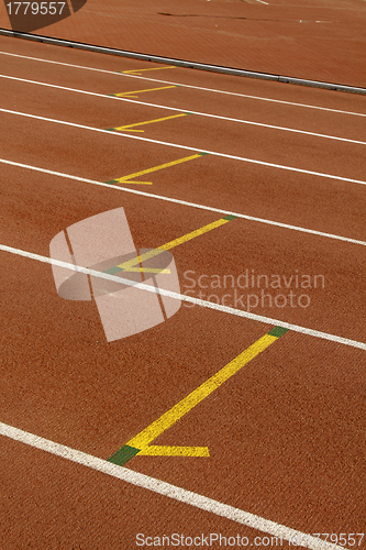 Image of Running track in a sport center