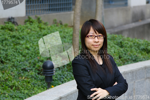 Image of Businesswoman shot