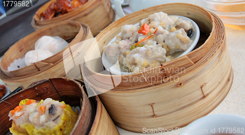Image of Chinese dim sum food