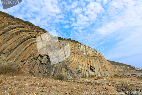 Image of Rocks landscape in Hong Kong Geo Park