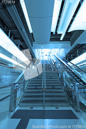 Image of Stairs in train station