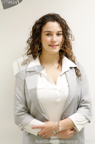Image of A smart and beautiful businesswoman