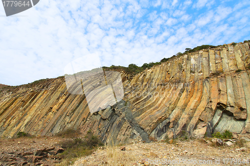 Image of Rocks landscape in Hong Kong Geo Park