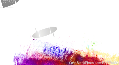 Image of colorful textures on white