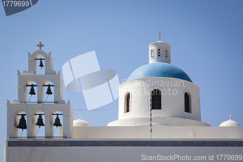 Image of Santorini church