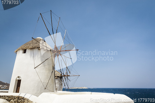 Image of Myconos wind mill