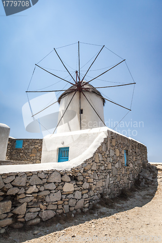 Image of Myconos wind mill