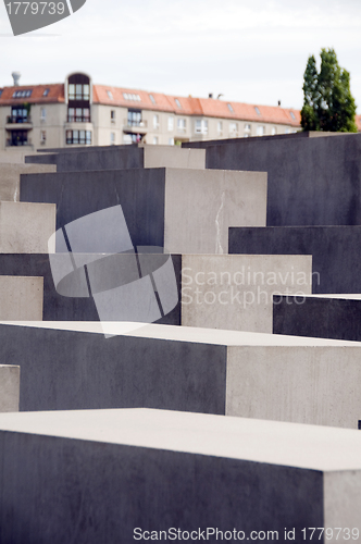 Image of The Memorial to the Murdered Jews of Europe Berlin Germany 