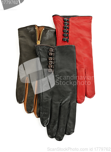 Image of Leather gloves