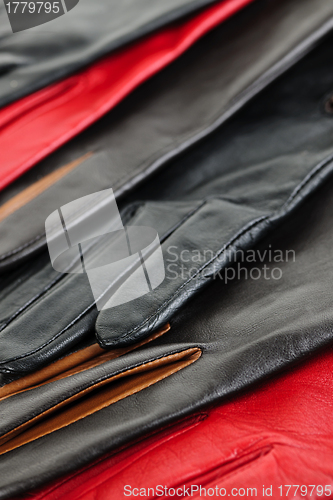 Image of Leather gloves