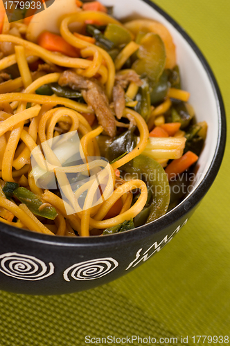Image of Asian noodles