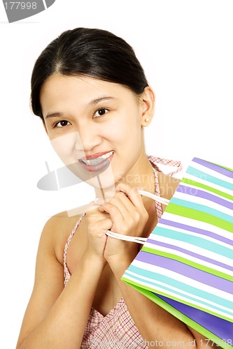 Image of Shopping woman