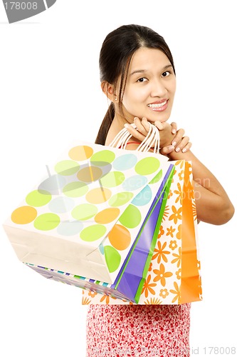 Image of Shopping woman