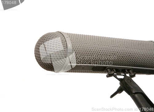 Image of Professional mic in windshield