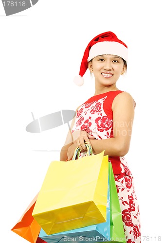 Image of Shopping woman