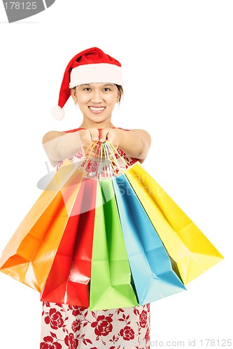 Image of Shopping woman