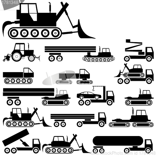 Image of Cars, vehicles. Car body. Special cars  technique.